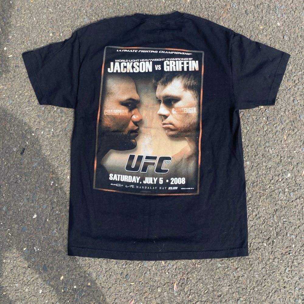 Rampage Jackson vs Forest griffin UFC shirt